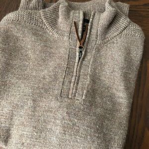 J. Crew Merino Wool Quarterzip Sweater Slim Fit